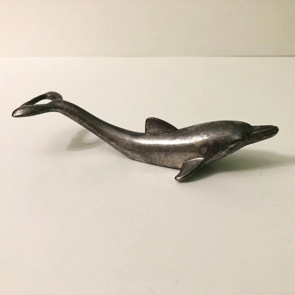 Vintage Dolphin Bottle Opener Metal 6.5 Inch Long - Picture 7 of 16